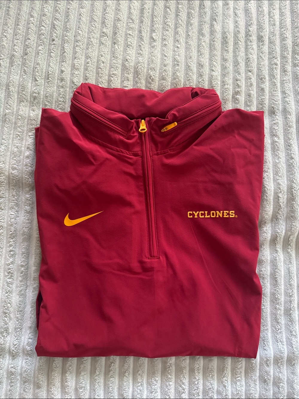Team Issued Iowa State Nike Quarter Zip